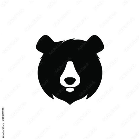 Bear Head Outline