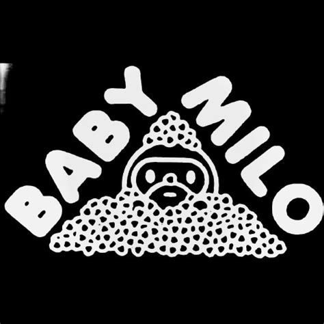 Bape Baby Milo Hearts Skateboard Decal Sticker