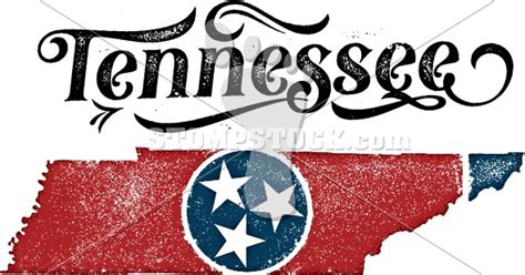 Vintage Tennessee Flag State | StompStock - Royalty Free Stock Vector ...