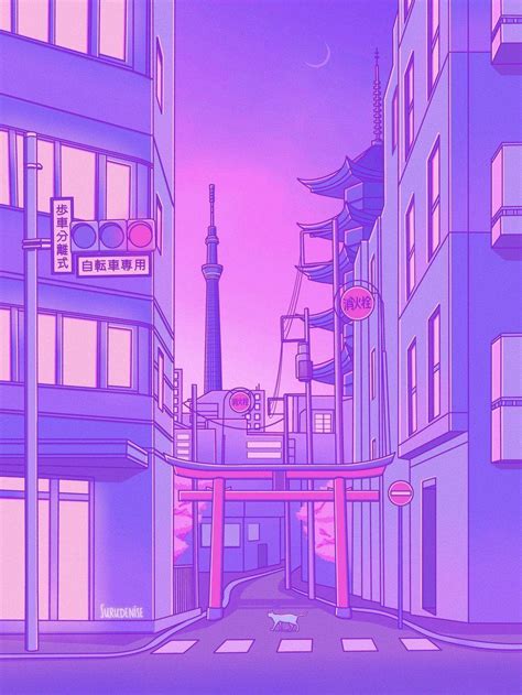 Purple Anime Aesthetic Wallpapers - Top Free Purple Anime Aesthetic Backgrounds - WallpaperAccess