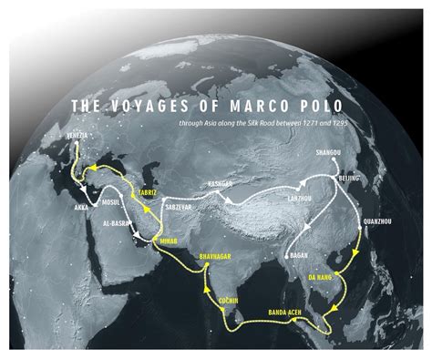 The travels of Marco Polo. by @mapsbyp - Maps on the Web