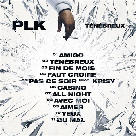 PLK - Ténébreux Lyrics and Tracklist | Genius