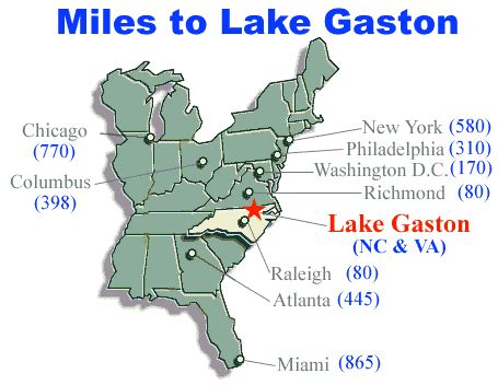 Miles to Lake Gaston | Lake, Lake life, Gaston