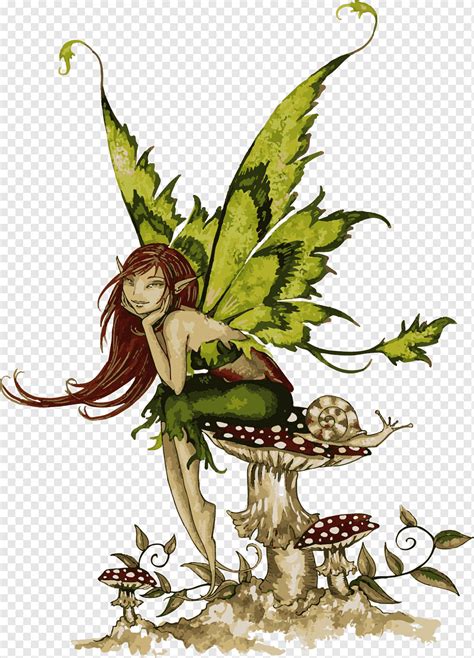 Fairy Pixie Art Embroidered patch Flower Fairies, mito, leaf ...