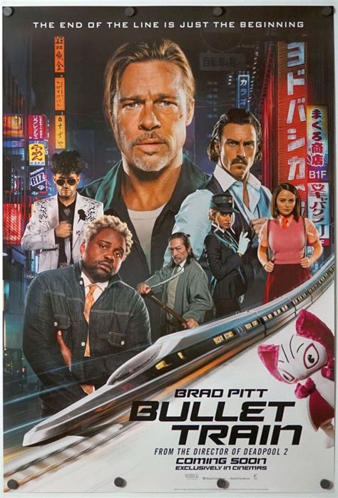 Bullet Train Original Movie Poster Advance Style INTL Style B 27x40 - Etsy