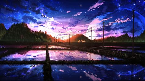 4k Desktop Wallpapers Anime Landscape