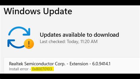 Fix Realtek Semiconductor Driver Install Error 0x80070103 On Windows 11 ...