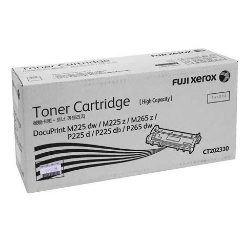 Fuji Xerox M225dw/M225z/M265z/P225d/P225db/P265dw High-Cap Toner ...