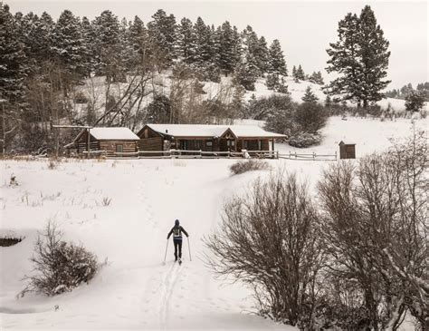 Wallpaper : Ski, cabin, winter, snow, Montana, crazymountains 5060x3902 - - 940311 - HD ...