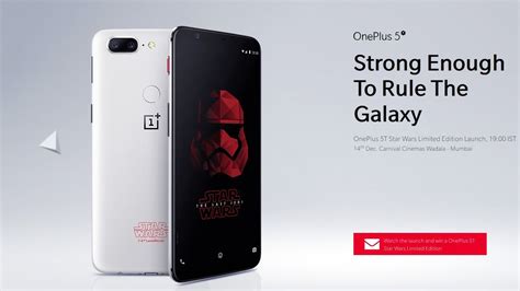 OnePlus: Star-Wars-Edition des 5T vorgestellt - ComputerBase