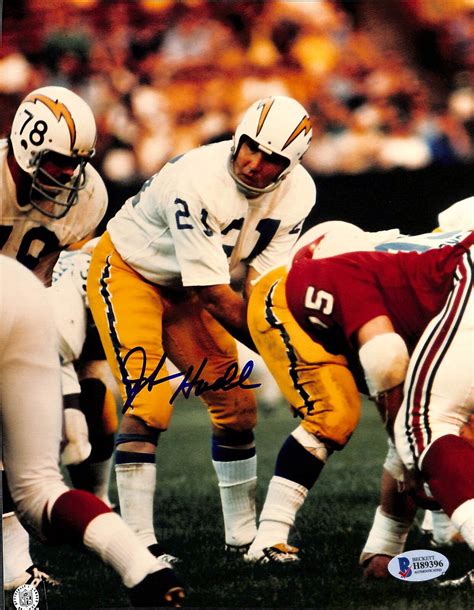 Chargers John Hadl Authentic Signed 8x10 Photo Autographed versus Cardinals BAS | eBay