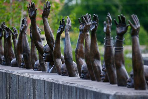 New lynching memorial evokes terror of victims - WHYY