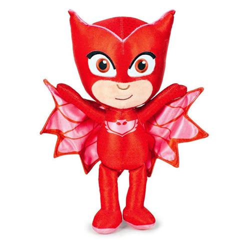 OFFICIAL PJ MASKS AMAYA OWLETTE HERO SOFT PLUSH TOY CHILDRENS TEDDY BEAR 35CM 8425611359620 | eBay