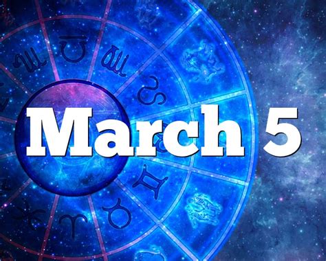 March 5 Birthday horoscope - zodiac sign for March 5th