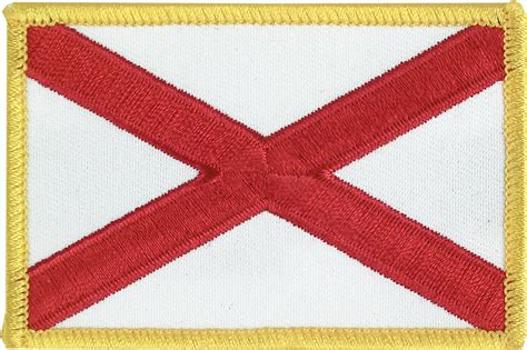 Download Alabama - Flag Patch - Full Size PNG Image - PNGkit