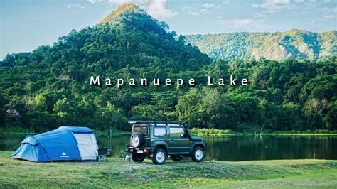 CAR CAMPING by the LAKE | SUZUKI JIMNY 4x4 Off-road Adventure to Mapanuepe Lake, Zambales - YouTube