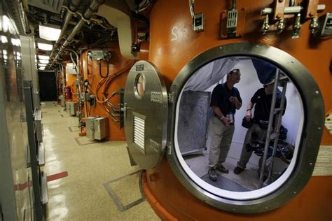 Interior photos of submarines