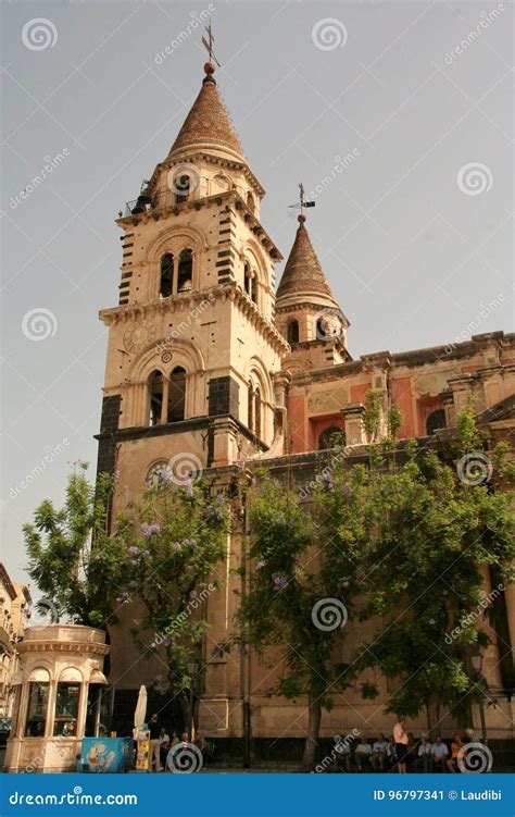 Acireale editorial photo. Image of italy, history, duomo - 96797341