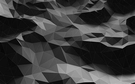 4K Descarga gratis | Formas geométricas negras patrones geométricos, s ...