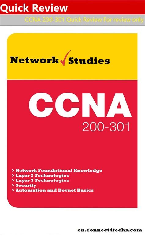 CCNA 200-301 Quick Review PDF - Connect 4 Techs