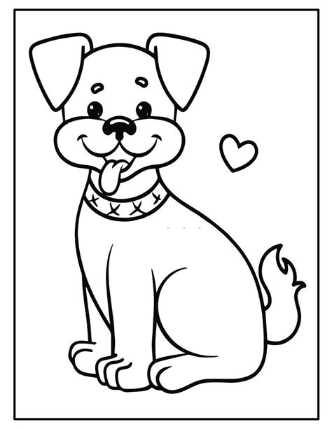 PRINTABLE Puppy Coloring Pages. Kids Party Games, Birthday Favor. Coloring Sheet Baby Shower ...