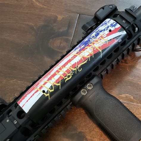 AR15/M4 Custom Aluminum Picatinny Rail Cover Flag – Grips America