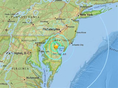 4.4 Magnitude Earthquake Felt Across New Jersey | Ocean City, NJ Patch