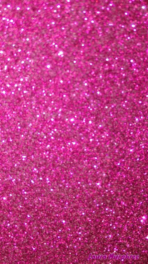 Glitter phone wallpaper pink sparkle background sparkling glittery girly pretty #GlitterFond ...