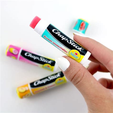 ChapStick® I ♥ Summer Collection | Flavored lip balm, Chapstick ...