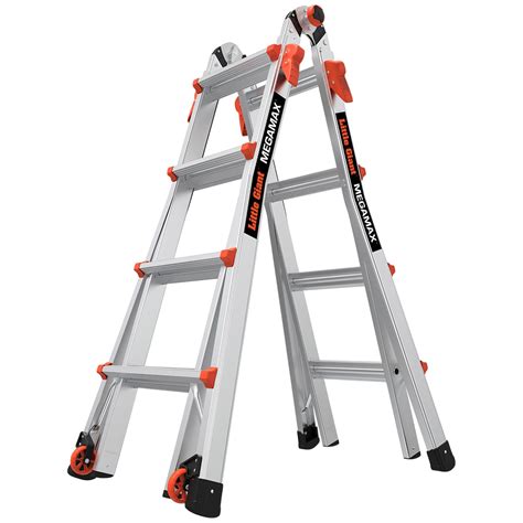 Little Giant MegaMax Multi-Position Ladder with Work Platform