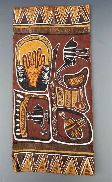 Aboriginal Bark Painting Australia