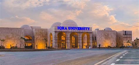 IQRA University Campus in Bahria Town Karachi - Salaam Estate & Builders