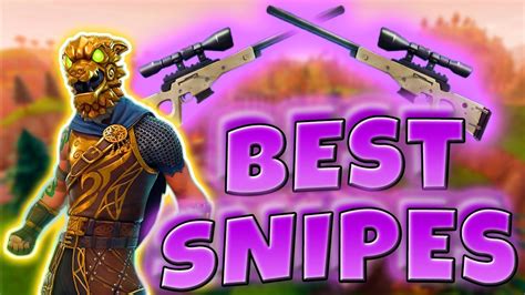 FORTNITE SNIPER COMPILATION - BEST HEADSHOTS AND KILLS WITH SNIPES ...