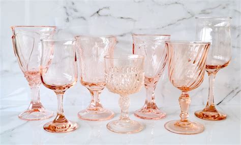 Vintage Goblets & Glassware