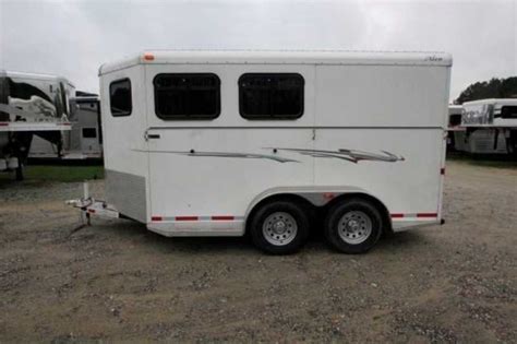 Adam Horse Trailer For Sale Used 2010 2 Horse Bumper Pull Horse Trailer ...