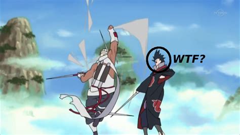 Sasuke vs Killer Bee WTF Scene by bubabaloozahd on DeviantArt