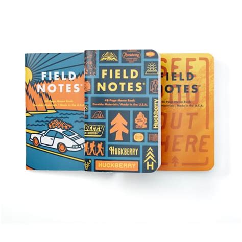 Field Notes Huckberry x Draplin for Field Notes 3-Pack - 3 Pack | Journals & Notebooks | Huckberry