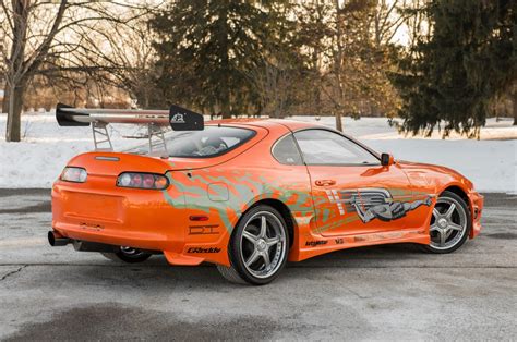 All’asta la Toyota Supra di Paul Walker