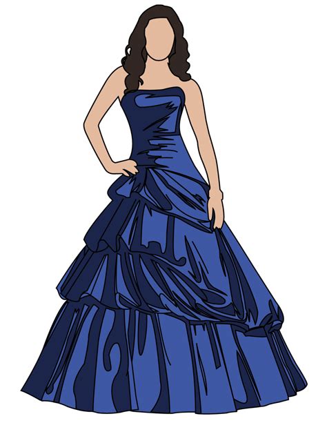 Prom Dress Clip Art - Cliparts.co