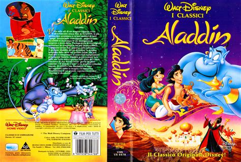 Aladdin DVD Menu VHS