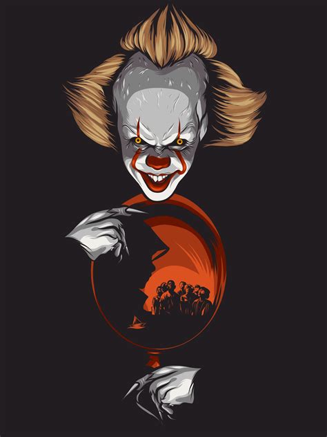 #stephenking #pennywise #it #itmovie #art #digitalart #visualart #graphicart #graphicdesign # ...