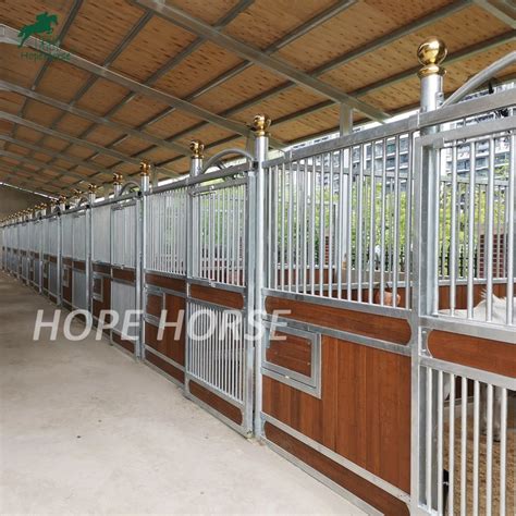 Indoor Barn Stables Horse Riding Stables Near Me European Horse Stall Fronts for Sale - China ...