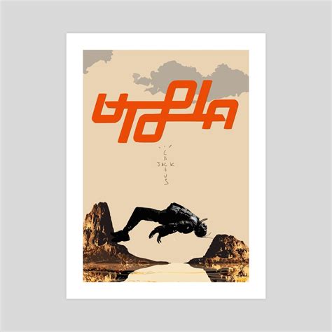 Travis Scott Utopia, an art print by Edgar Jake - INPRNT