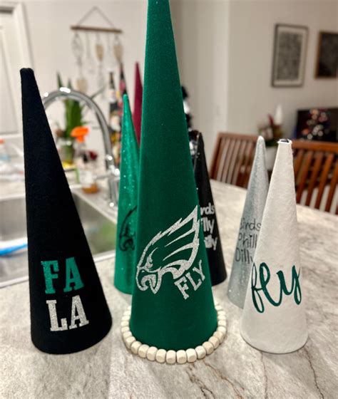 Philadelphia Eagles Inspired Christmas Holiday Decoration Tree - Etsy