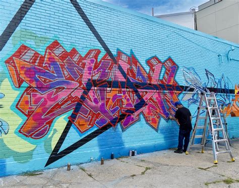 Welling Court Mural Project Launches 14th Annual Street Art Festival