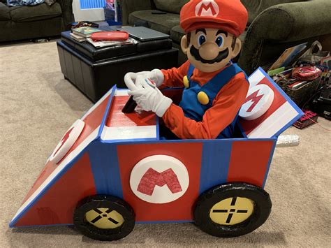 Homemade Mario Kart costume | Mario kart costumes, Mario kart, Mario kart party