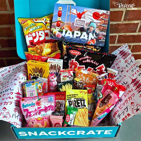 Japanese Snacks from SnackCrate: Subscription Box Review | Canastas de ...