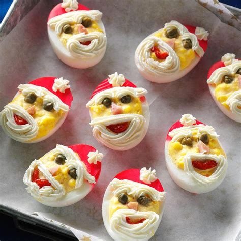 Santa Deviled Eggs Recipe: How to Make It