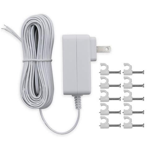 Kratos Power 24 Volt Transformer C-Wire Adapter (White) with Adapter ...