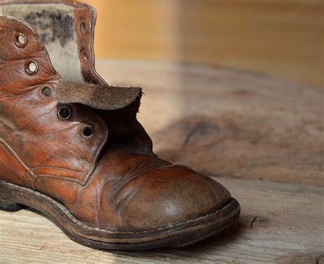 Free Images : antique, old, leg, brown, close, human body, worn, footwear, used, leather shoe ...